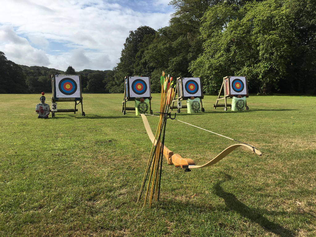 Archery Course at Clowence House Cornwall H2O Training