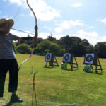 Archery student at H2O training